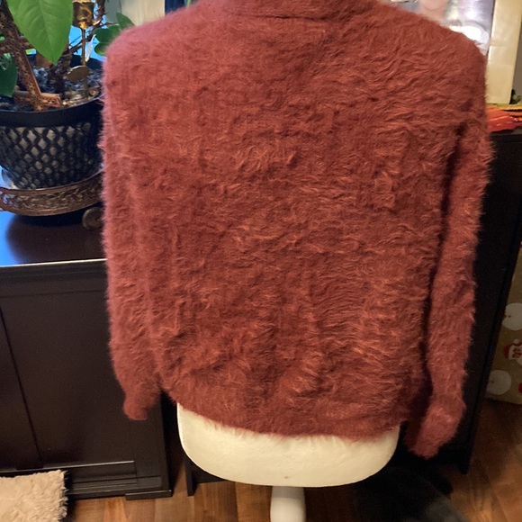 If it were me Anthro fuzzy button up cardigan size XS. - Picture 4 of 6